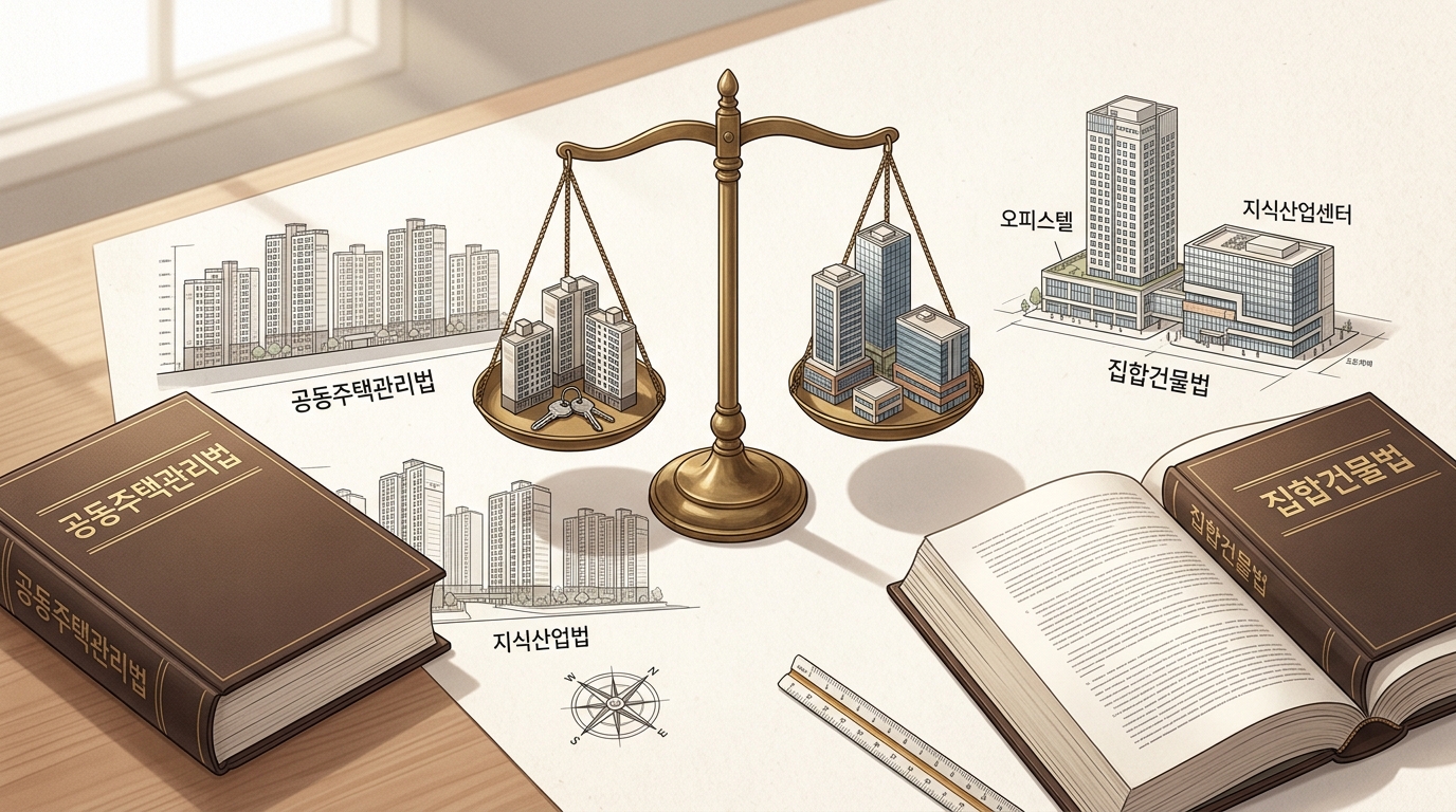 하자 관련 법적 근거가 다른 오피스텔과 아파트