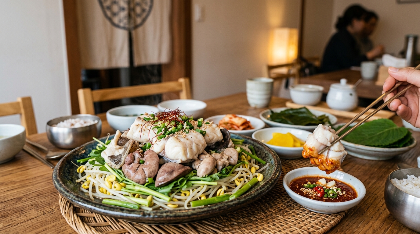 방송이 주목한 진주 평거동 아귀수육, 제대로 즐기는 법